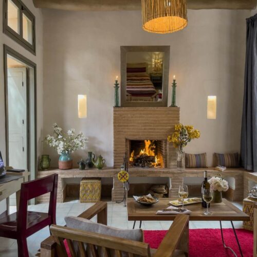 DAR AL HOSSOUN MAISON D'HOTES TAROUDANT ECO LOGDE salon