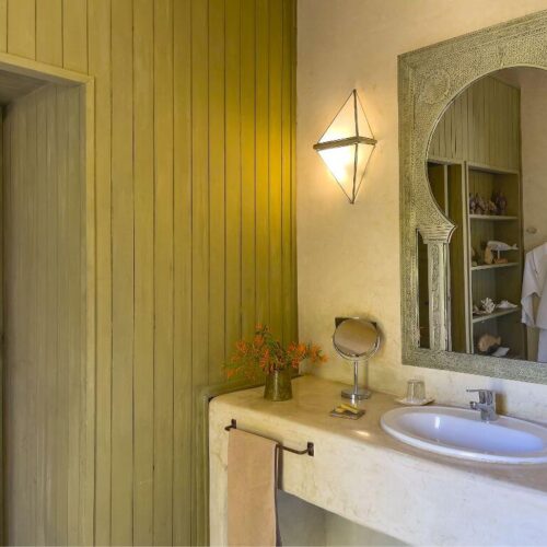 DAR AL HOSSOUN MAISON D'HOTES TAROUDANT ECO LOGDE salle de bain