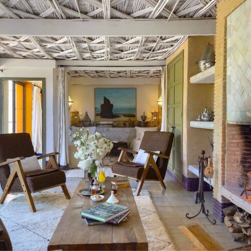 DAR AL HOSSOUN MAISON D'HOTES TAROUDANT ECO LOGDE living