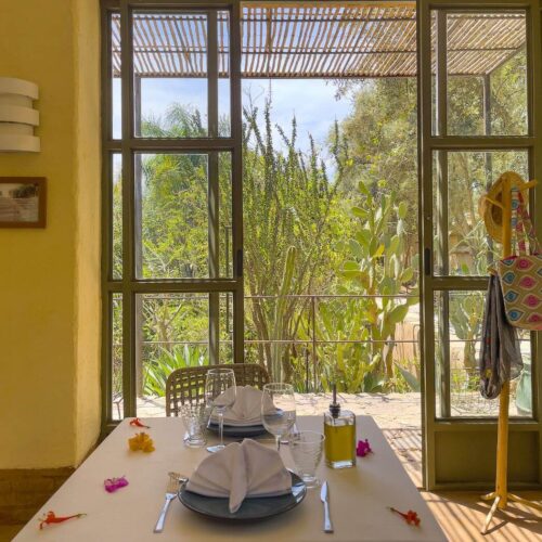 DAR AL HOSSOUN MAISON D'HOTES TAROUDANT ECO LOGDE salle à manger
