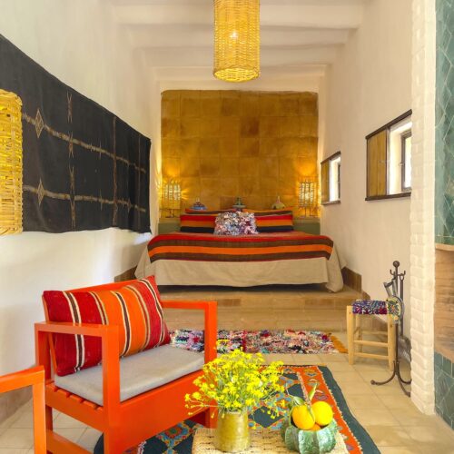 DAR AL HOSSOUN MAISON D'HOTES TAROUDANT ECO LOGDE chambre berbère