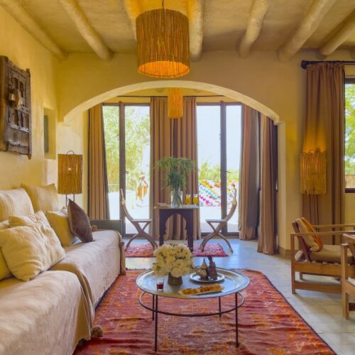 DAR AL HOSSOUN MAISON D'HOTES TAROUDANT ECO LOGDE salon