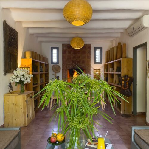 DAR AL HOSSOUN MAISON D'HOTES TAROUDANT ECO LOGDE salle à manger
