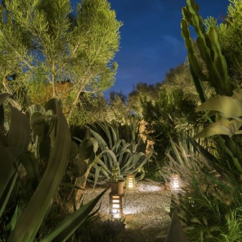DAR AL HOSSOUN MAISON D'HOTES TAROUDANT ECO LOGDE jardin nocturne