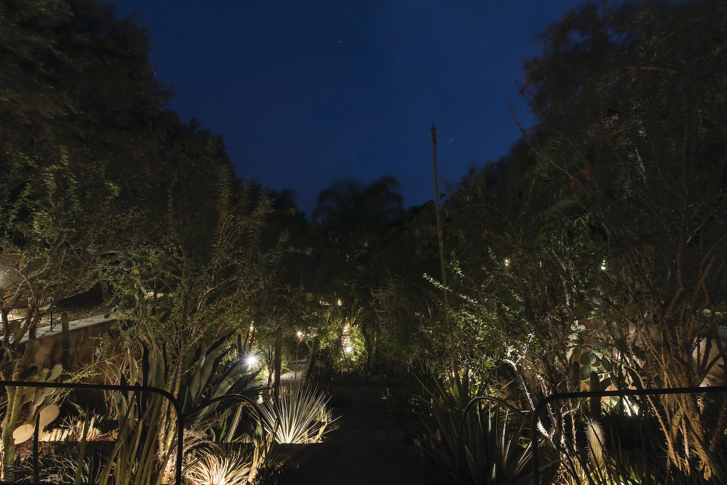 DAR AL HOSSOUN MAISON D'HOTES TAROUDANT ECO LOGDE jardin nocturne