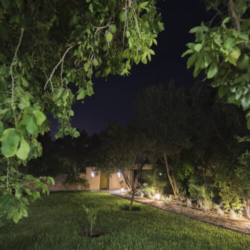 DAR AL HOSSOUN MAISON D'HOTES TAROUDANT ECO LOGDE jardin nocturne