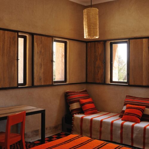 DAR AL HOSSOUN MAISON D'HOTES TAROUDANT ECO LOGDE salon berbère